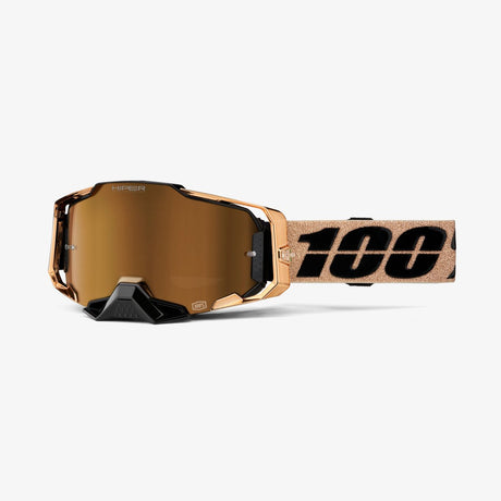 100% Armega Goggles - Bronze - Hiper Bronze Mirror Lens