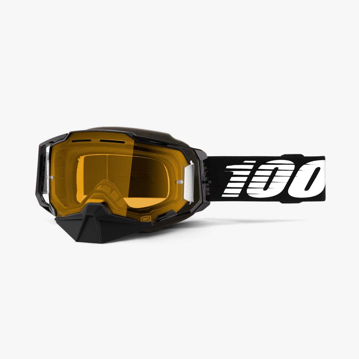 Armega Snowmobile Goggles, Black
