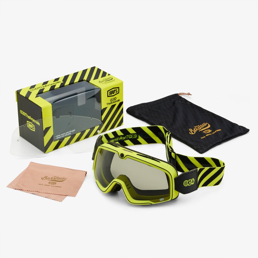 100% Barstow Goggles - The Arsenale - Smoke Lens