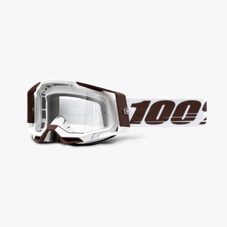 100% Racecraft 2 Goggles - Snowbird - Clear Lens