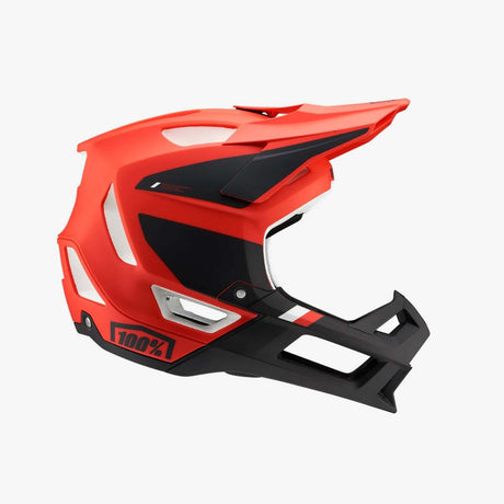 100% Trajecta Helmet with Fidlock - Cargo - Fluo Red