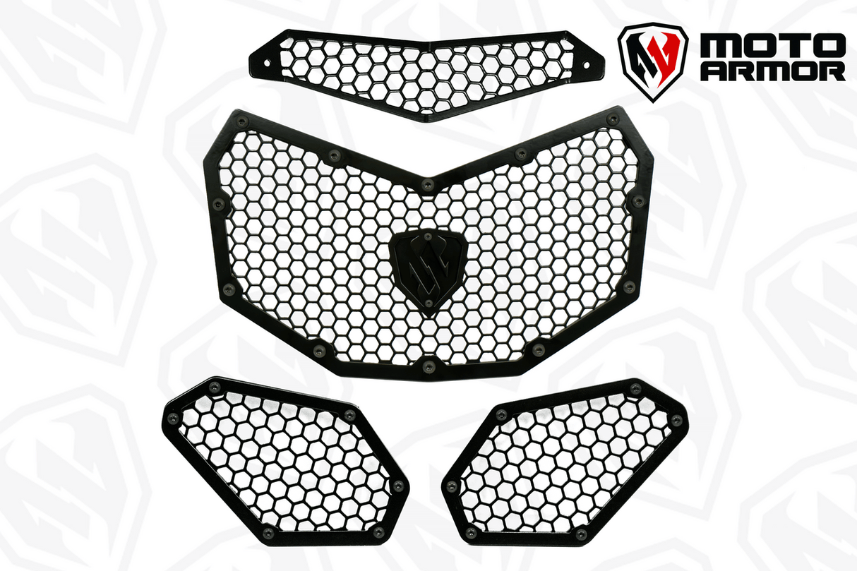 Moto Armor Can-Am Maverick X3 Radiator Grill Set