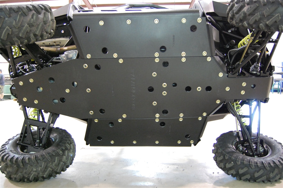 Trail Armor Polaris RZR S 900/S 1000 Full Skid Plates w/ Nerfs Slider or Trimmed