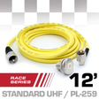 12 Ft Antenna Coax Cable Kit - RACE SERIES