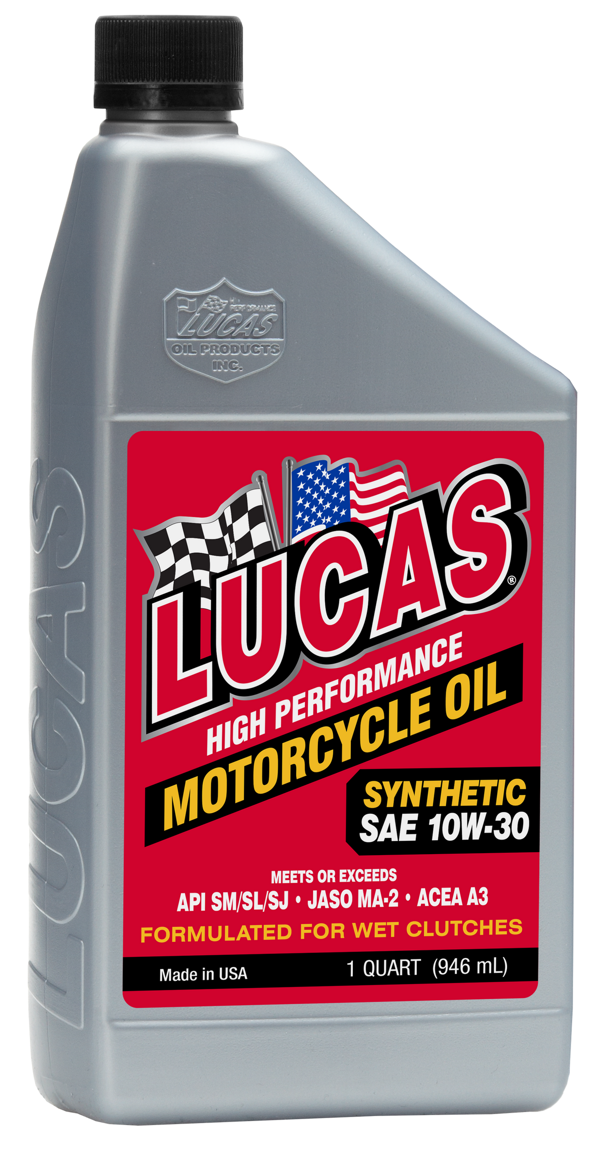 Lucas Oil Synthetic HP Oil 10w30 4t 1 Qt