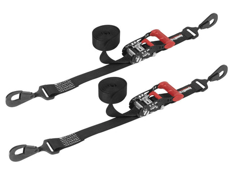 Speedstrap 1.5″ X 10′ RATCHET TIE-DOWN (2 PACK) BLK