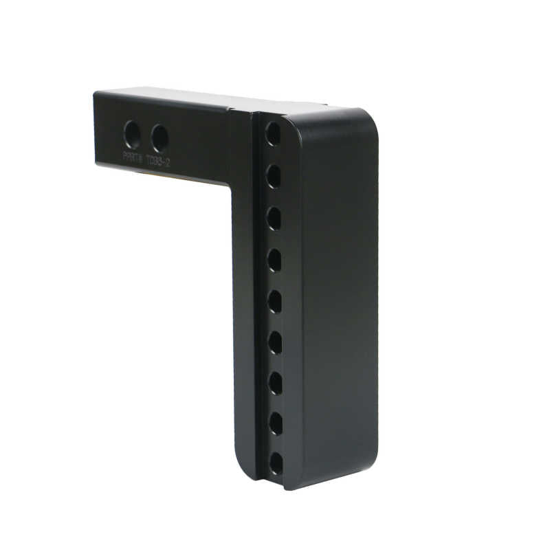 Weigh Safe Drawbar Only 6in Drop & 2in Shank - Black Cerakote - DB6-2-CER-BLA