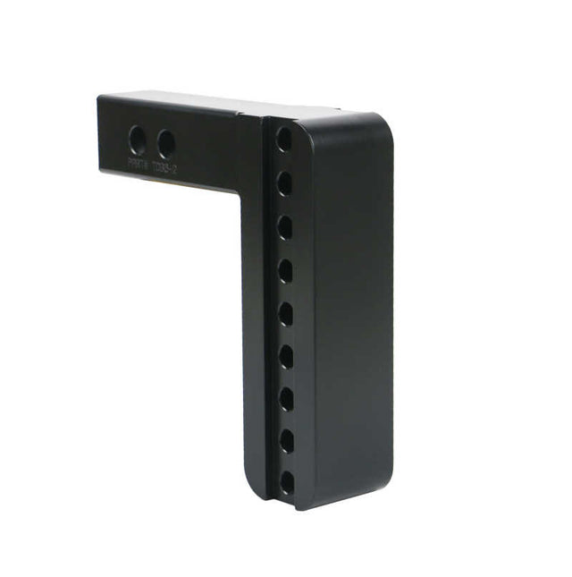 Weigh Safe Drawbar Only 6in Drop & 2.5in Shank - Black Cerakote - DB6-2.5-CER-BLA