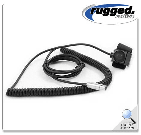 Rugged Radios Velcro Mount Steering Wheel Push to Talk (PTT)