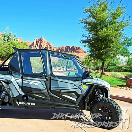 Dirt Warrior '14-'23 Polaris RZR XP 1000 4 Seat Cab Enclosure Upper Side Doors & Panels