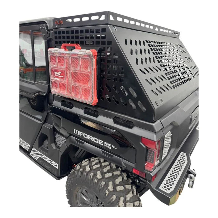 AJK Offroad CF Moto UForce U10 Tall Bed Rack w/ Enclosure