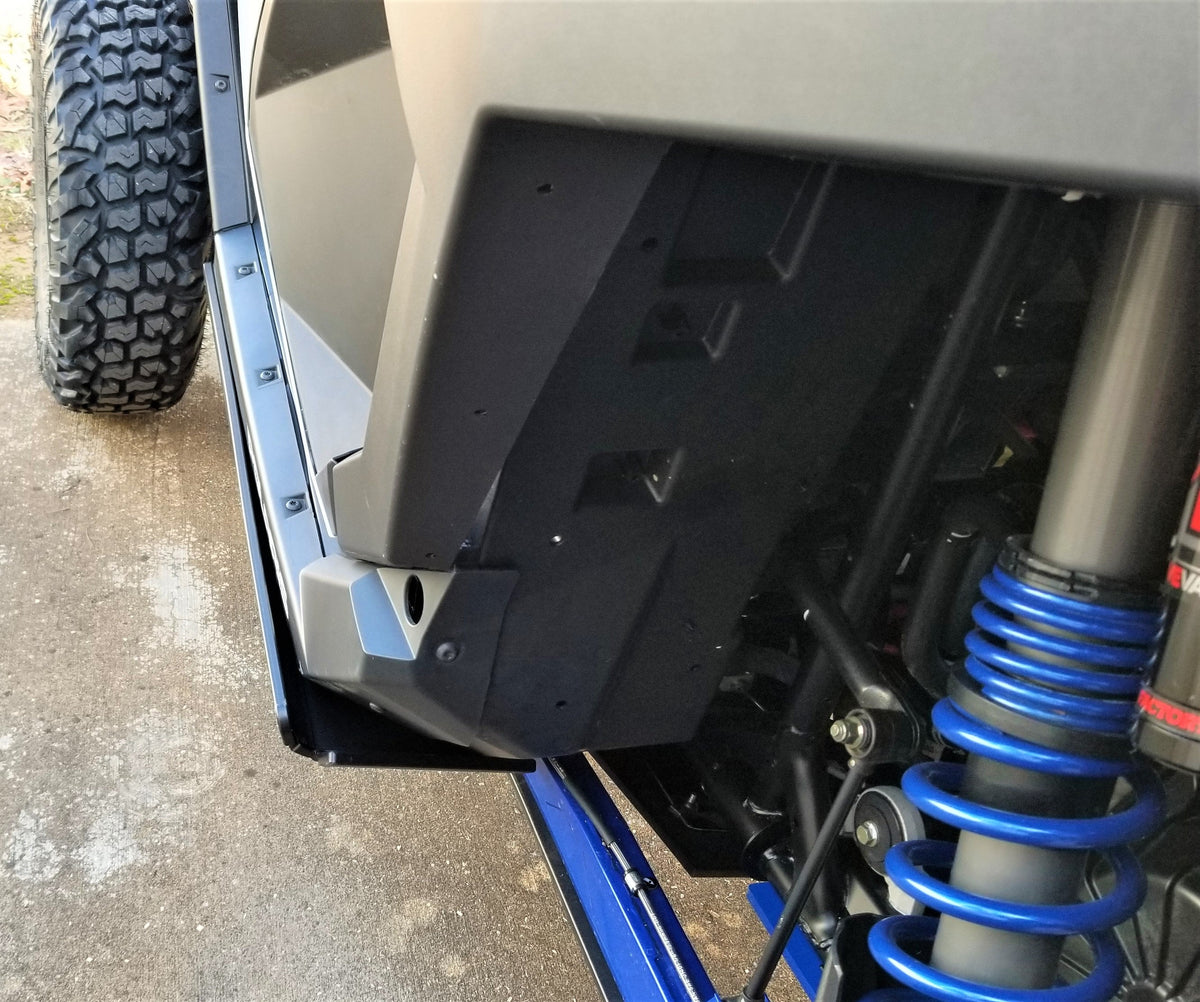 Trail Armor '20-'25 Polaris RZR XP Pro Full Skids w/ Integrated Sliders for Extreme Kick Out Nerf