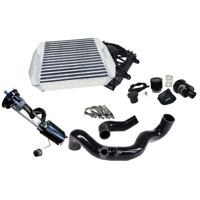 2020+ X3 120HP to 190+HP Big Core Intercooler Upgrade Kit + Fan, Silicone, & BOV