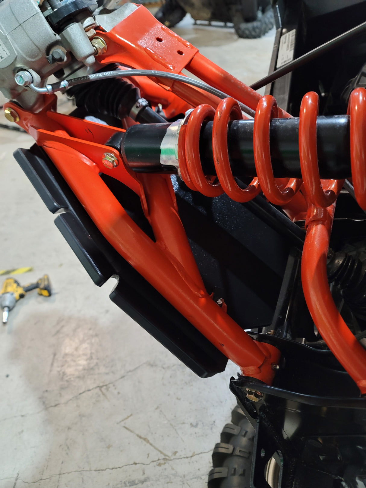 Trail Armor '22-'25 Can Am Defender 6x6 Limited HD10 Factory Arched Impact A-Arm Guards