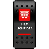 Moose Utility Light Bar Rocker Switch