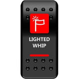 Moose Utility Lighted Whip Rocker Switch