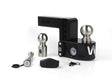 Weigh Safe 4in Drop Hitch w/Built-in Scale & 2in Shank (8K/12.5K GTWR) w/WS05 - Black Cerakote - WS4-2-KA-CER-BLA
