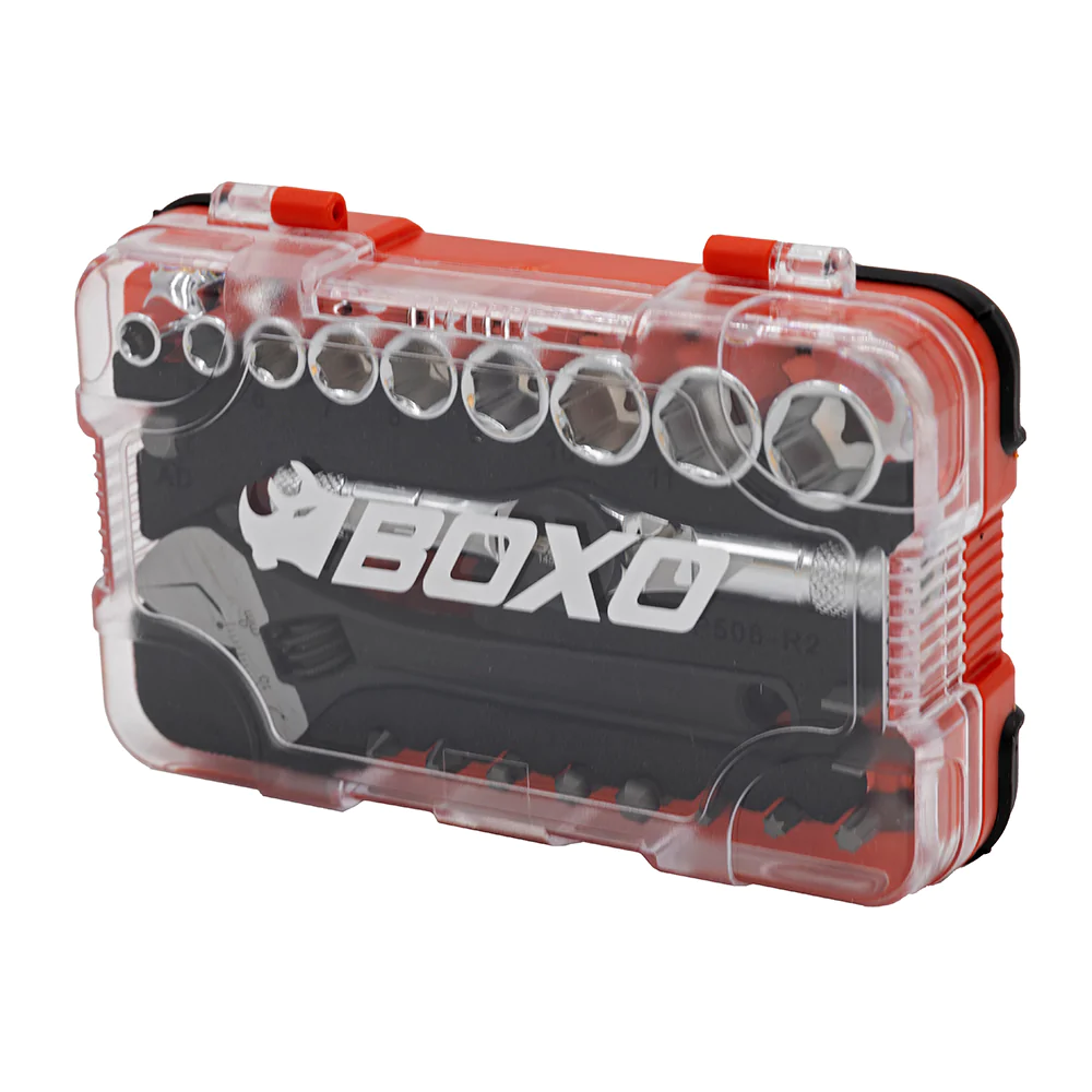 BoxoUSA 23-Piece Multi Driver T-Handle Socket Bit Set