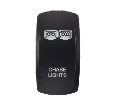XTC Chase Lights Contra V Rocker Switch Cover