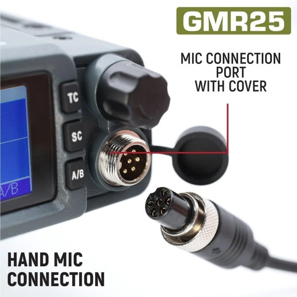 Rugged Radios GMR25 Waterproof GMRS Mobile Radio