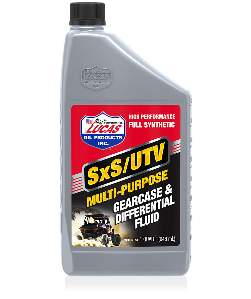 Lucas Oil Sxs Gear Case Oil 1 Qt