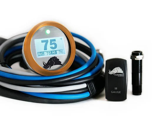 Razorback Technology 3.2 Dimmable Infrared Belt Temp Gauge