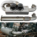 GGB '20-'25 Polaris RR Pro XP/XP4 Turbo Center Exit Sport Pro Dual Tip Muffler