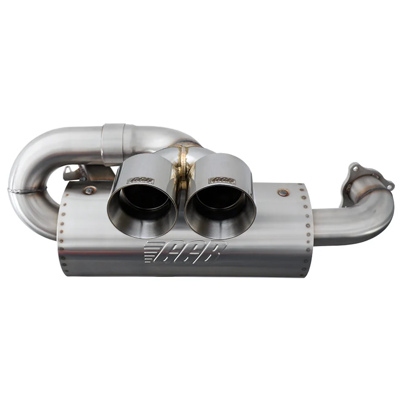 GGB '20-'25 Polaris RZR Pro XP/Pro S/Turbo R Center Exit Sport Pro Dual Tip Muffler