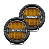 Rigid 360-Series 4" SAE J583 OE Fog Light Selective Yellow | Pair