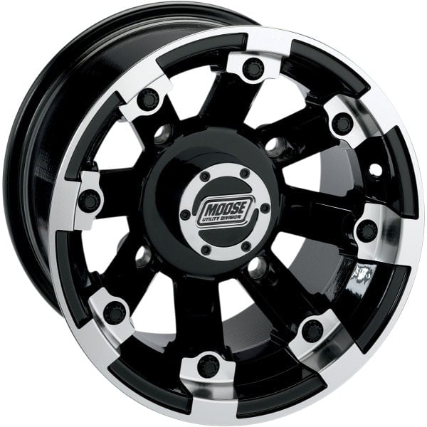 Moose Utility 393 X Machined Black Wheel