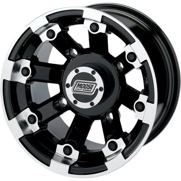 Moose Utility 393 X Machined Black Wheel