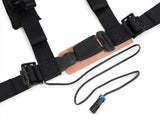 PRP 2 Inch 4 Point Harness W/ Automotive Style Latch - Driver Side