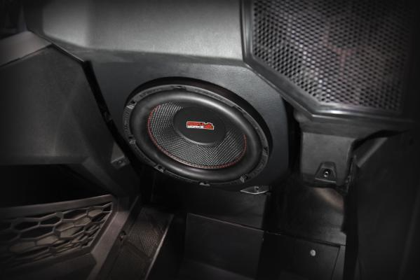 SSV Works '20-'24 Polaris RZR Pro Under-Dash 10" Subwoofer Enclosure For Ride Command