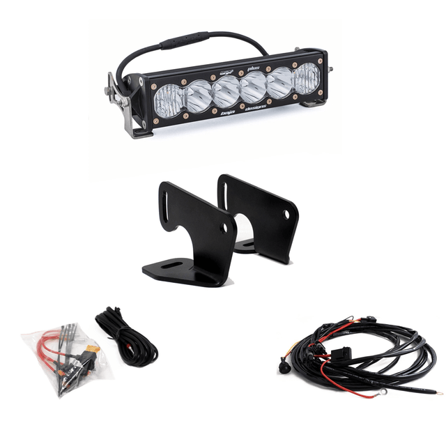 POLARIS ONX6+ 10 INCH HOOD MOUNT LIGHT BAR KIT