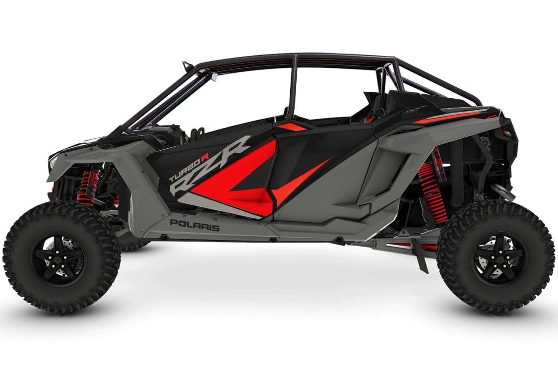 "SUPER SHORTY" Roll Cage Assembled - Raw Finish (Includes Roof) RZR TURBO R 4 (2022+)