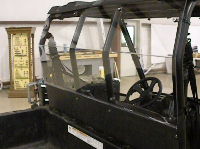 Trail Armor '10-'14 Polaris Ranger Midsize 400 Dust Rear Window Shield Kit