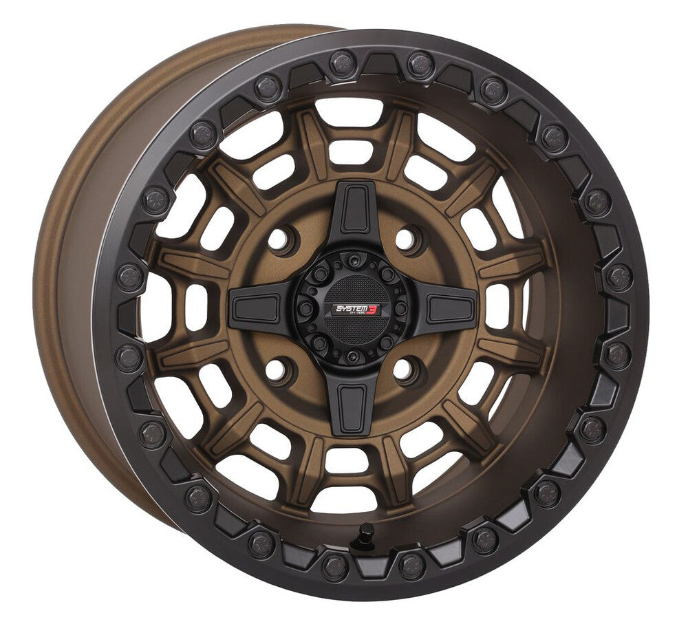 System 3 SB-10 Beadlock Wheel - Matte Bronze