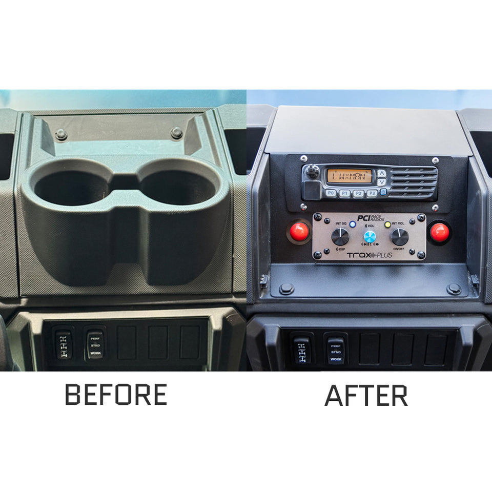 PCI Race Radios '19+ Polaris Ranger XP 1000 Radio & Intercom Bracket