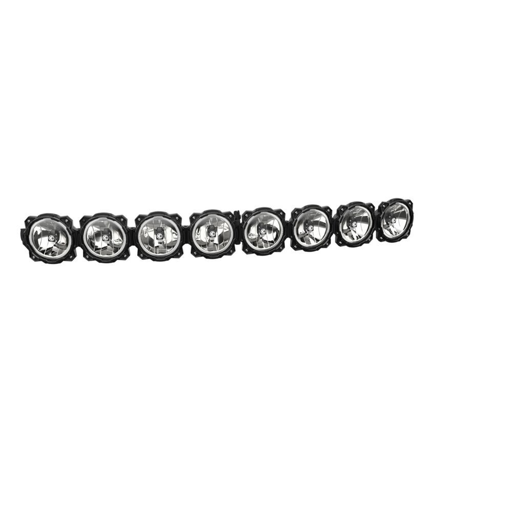 KC HiLiTES 50" Gravity Pro6 160W Combo Beam Curved LED 8 Light Bar System