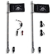 5150 Platinum 2x 187 LED Whips - 1 Pair