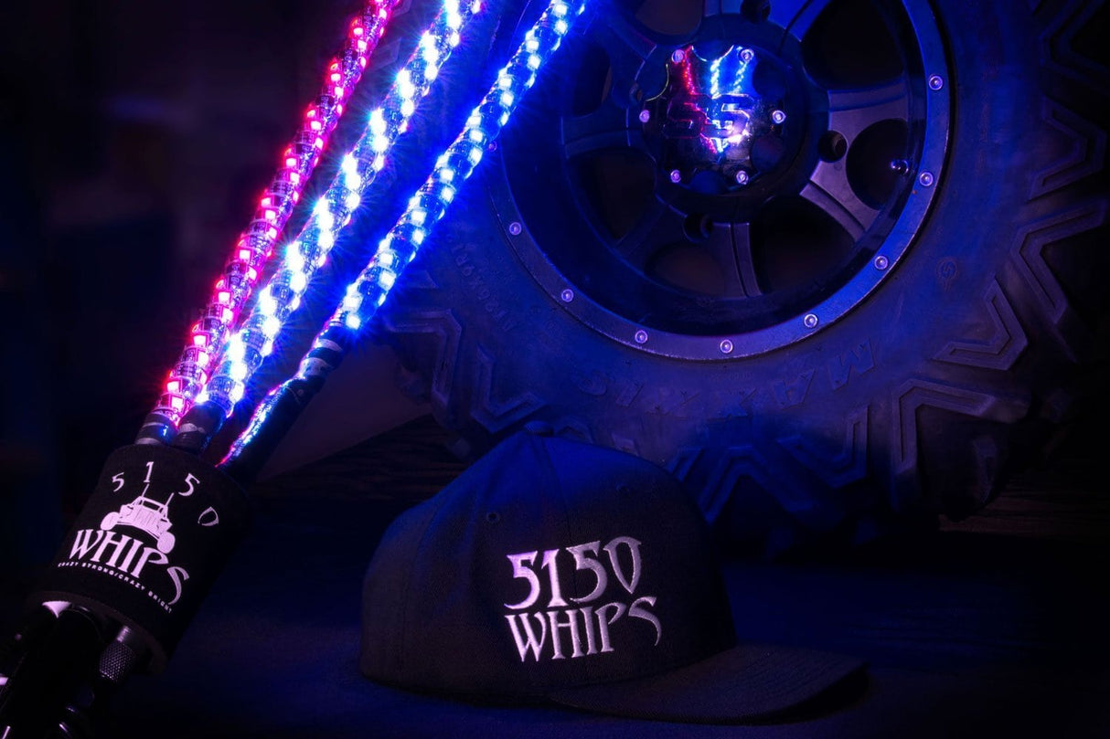 5150 Whips 187 LED Bluetooth Whips - (Pair)