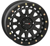 System 3 Matte Black SB-6 Beadlock & Maxxis Radial Roxxzilla Wheel & Tire Kit