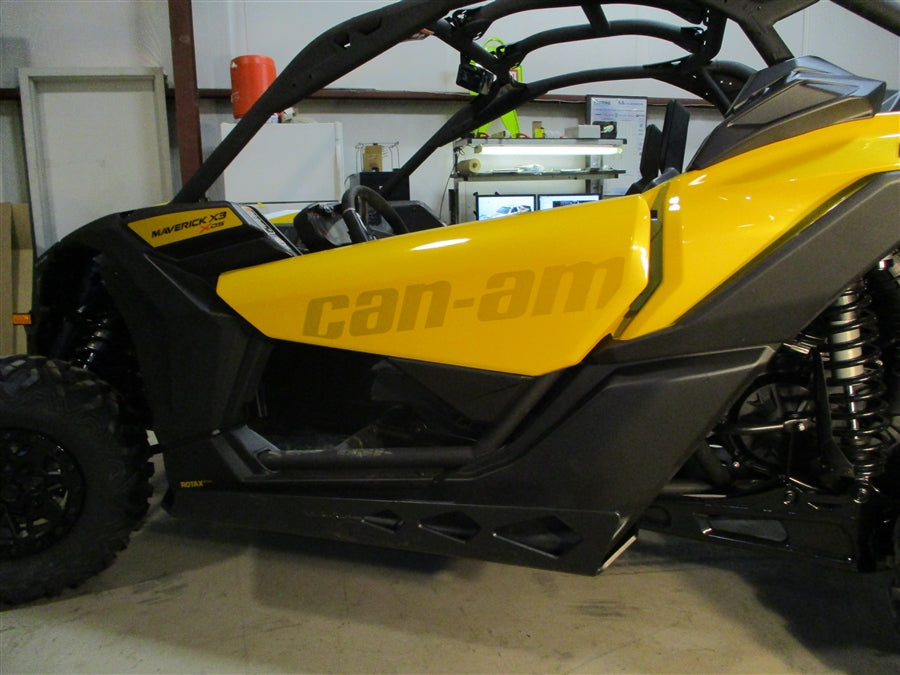 Trail Armor Can Am Maverick X3 Turbo Smart Shox Full Skids w/ Integrated Slider Nerfs