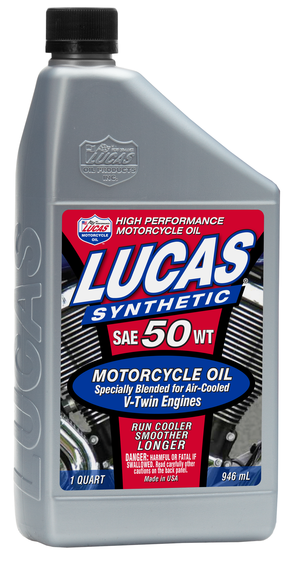 Lucas Oil Synthetic Hp Oil 50w 4t 1 Qt