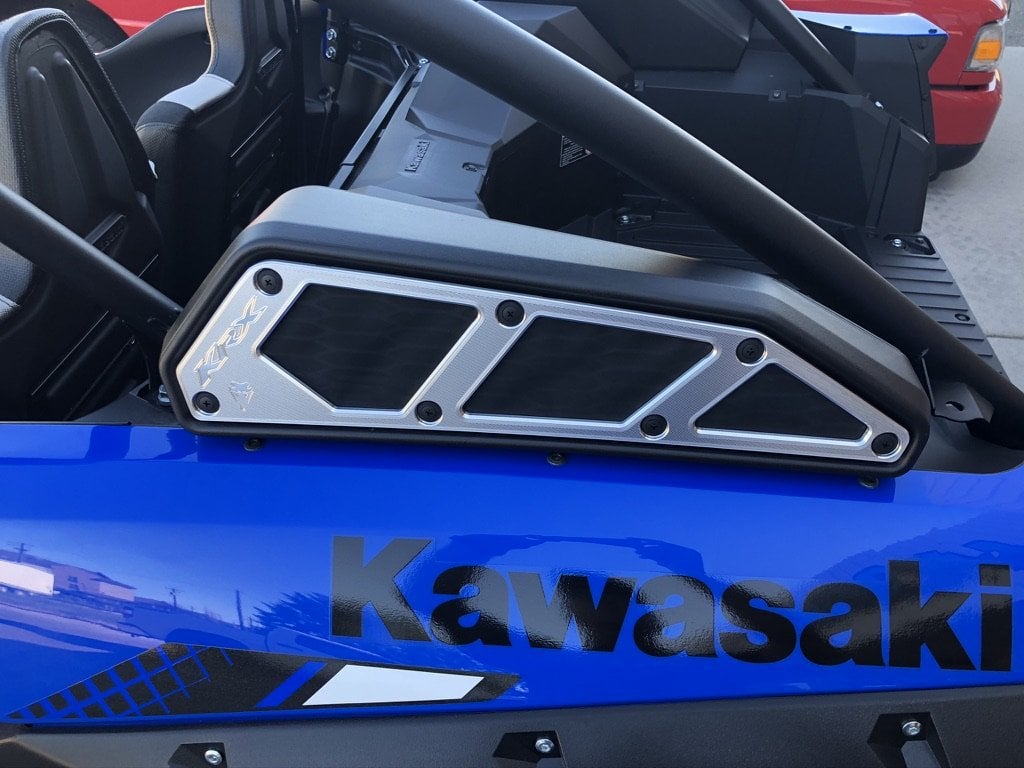 Viper Machine Kawasaki KRX 1000 Billet FrogSkin Intake Covers