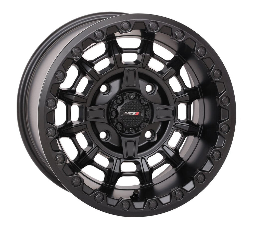 System 3 SB-10 Beadlock Wheel - Matte Black