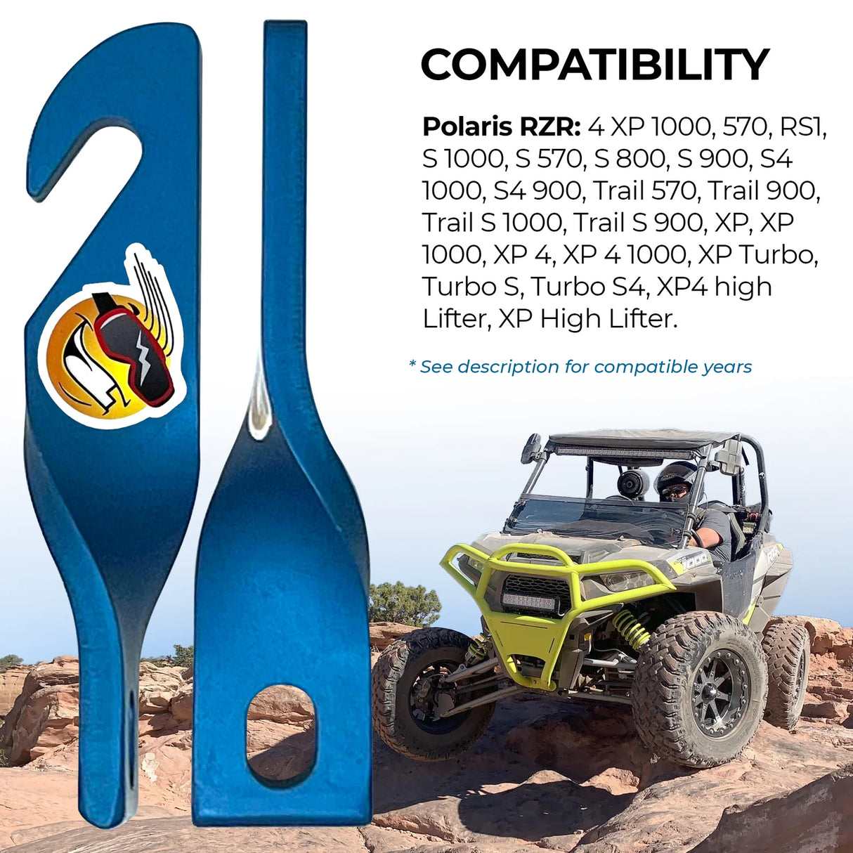 Polaris RZR Easy Cool UTV Door Latches