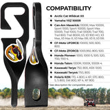 Can-Am/ Arctic Cat/ Kawasaki/ Yamaha/ CF Moto/ Honda/ RZR Easy Cool UTV Door Latches