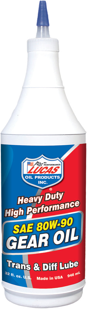 Lucas Oil Heavy Duty Gear Oil 80w90 1 Qt