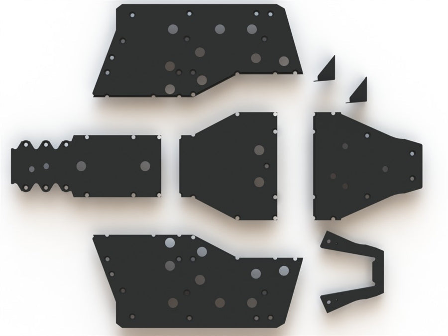 Trail Armor '13-'19 Polaris Ranger XP 900 Full Skid plate w/ Sliders